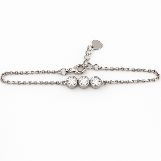 Tri Diamond Bracelet