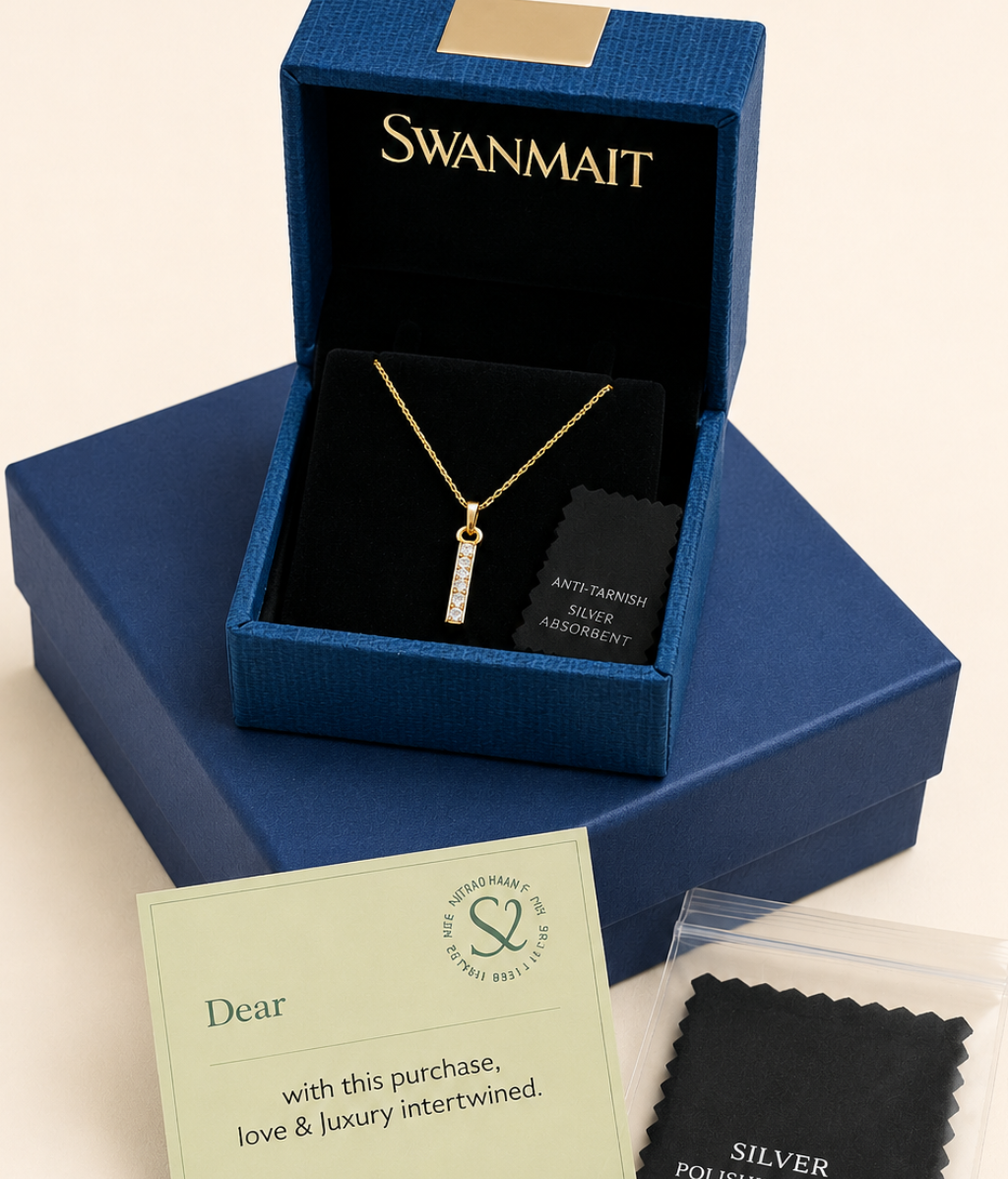 Linear Diamond Pendant