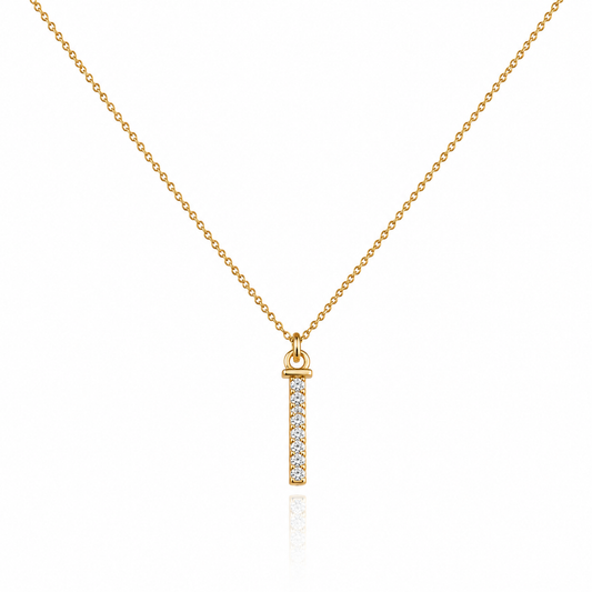 Linear Diamond Pendant