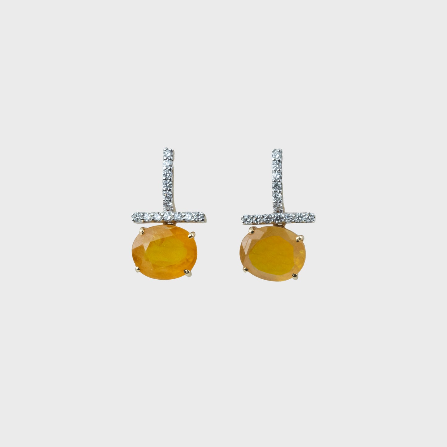 Citrine Drop Earrings