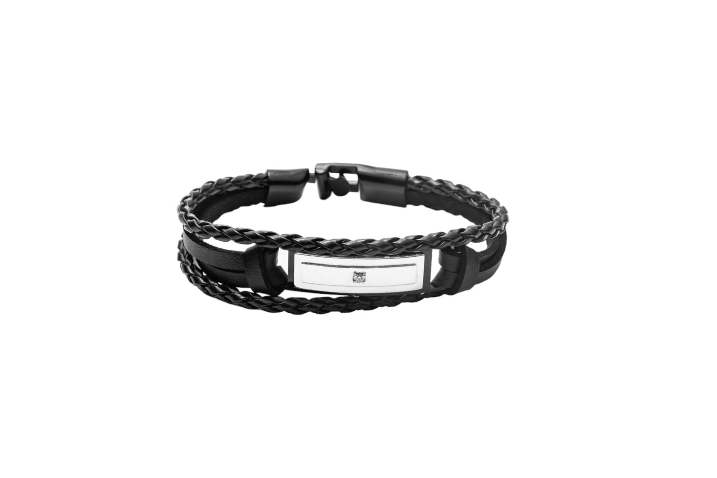 Noir Weave Bracelet