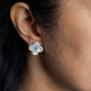 Clover Diamond Studs 14K Gold