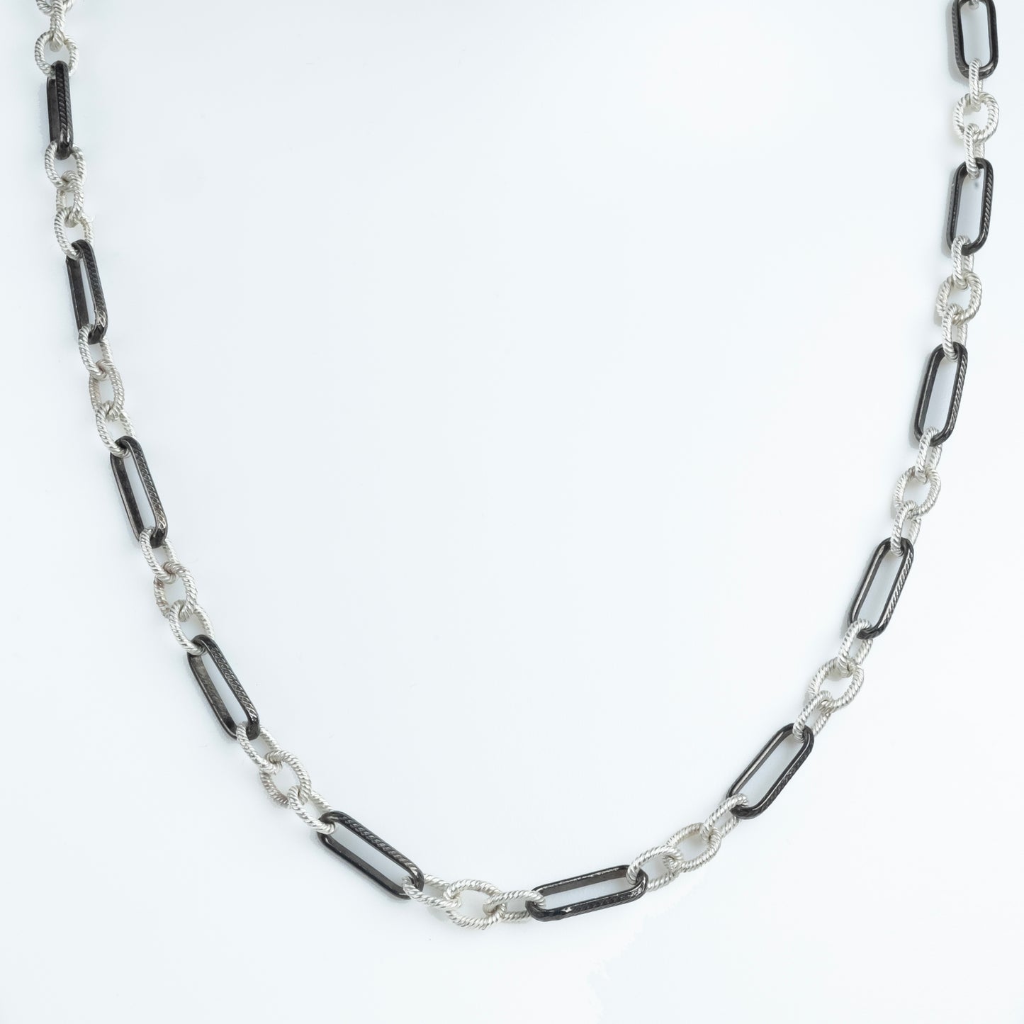 Black and White Link Chain