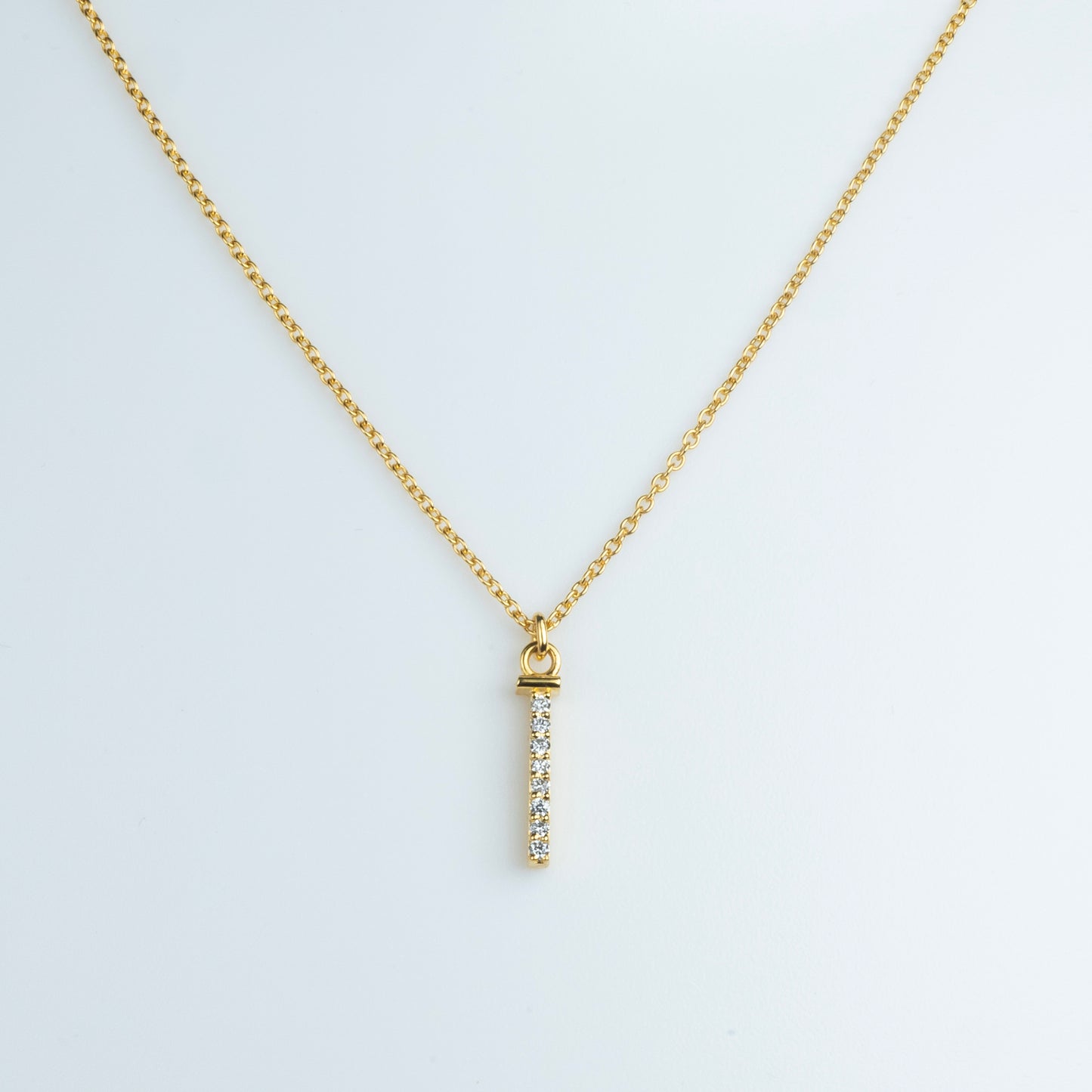 Linear Radiance Necklace