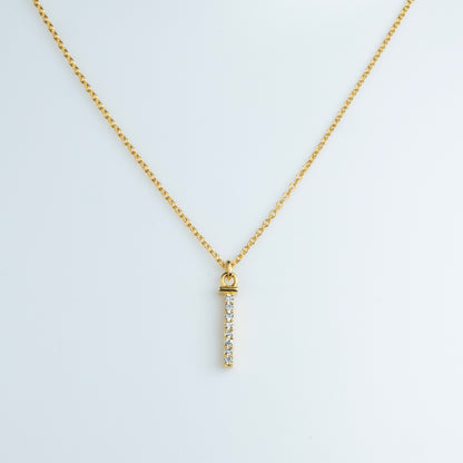 Linear Radiance Necklace