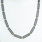 Black-Gold Monochrome Link Chain