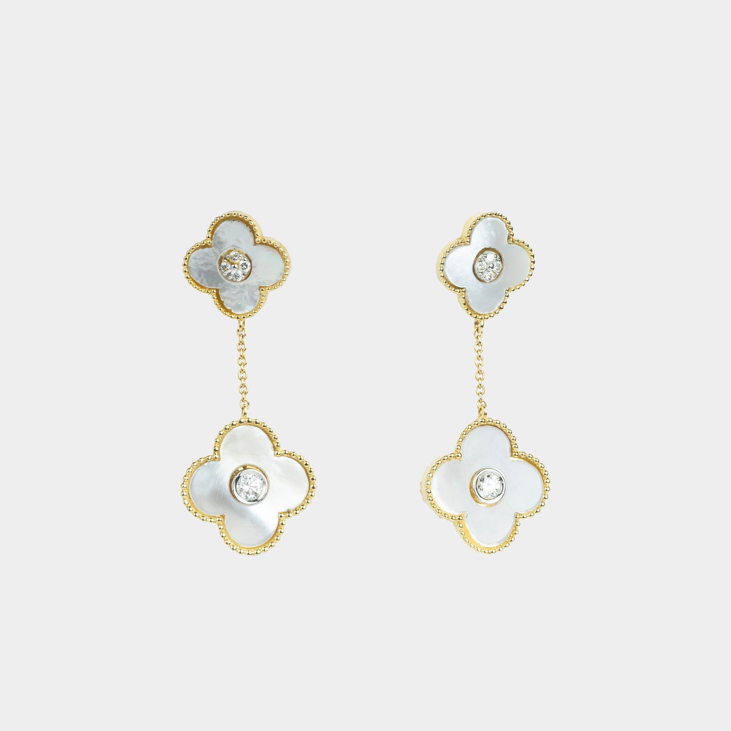 Clover Drop Earrings