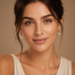 East West Oval Earring 14K Gold