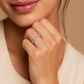 Chevron Diamond Band 14K Gold