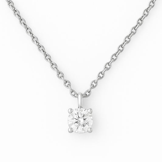 Diamond Solitaire Pendant