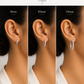 Diamond Inside-Out Hoops