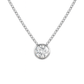 Bezel Solitaire Pendant