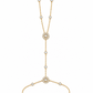 Finger Chain Bracelet 14K Gold