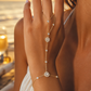 Finger Chain Bracelet 14K Gold