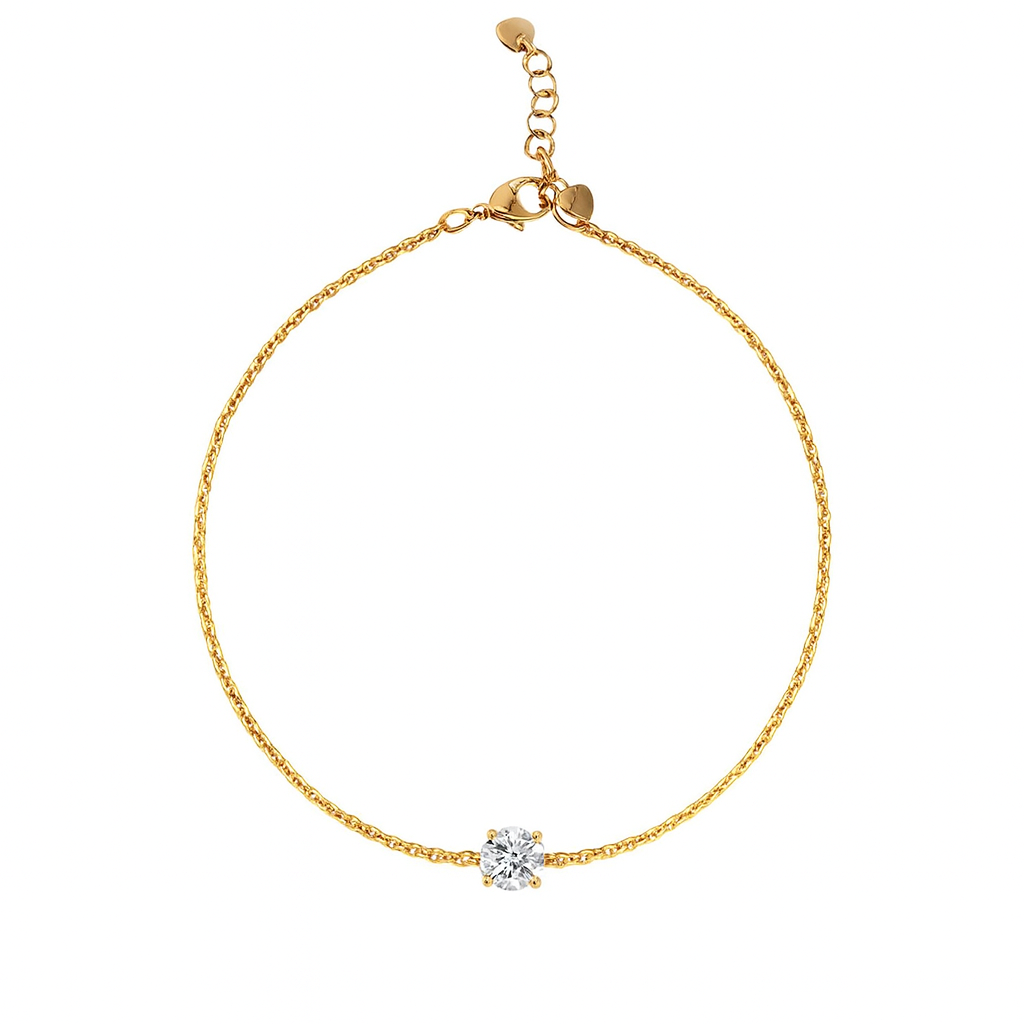 Round Solitaire Bracelet