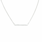 Diamond Bar Necklace