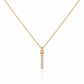 Linear Diamond Pendant