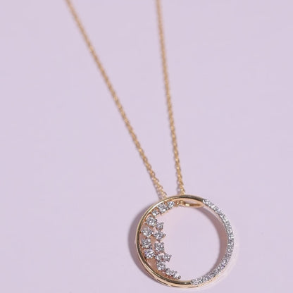 Celestial Harmony Diamond Pendant