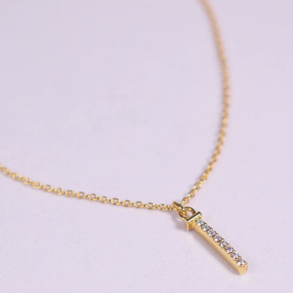 Linear Radiance Necklace