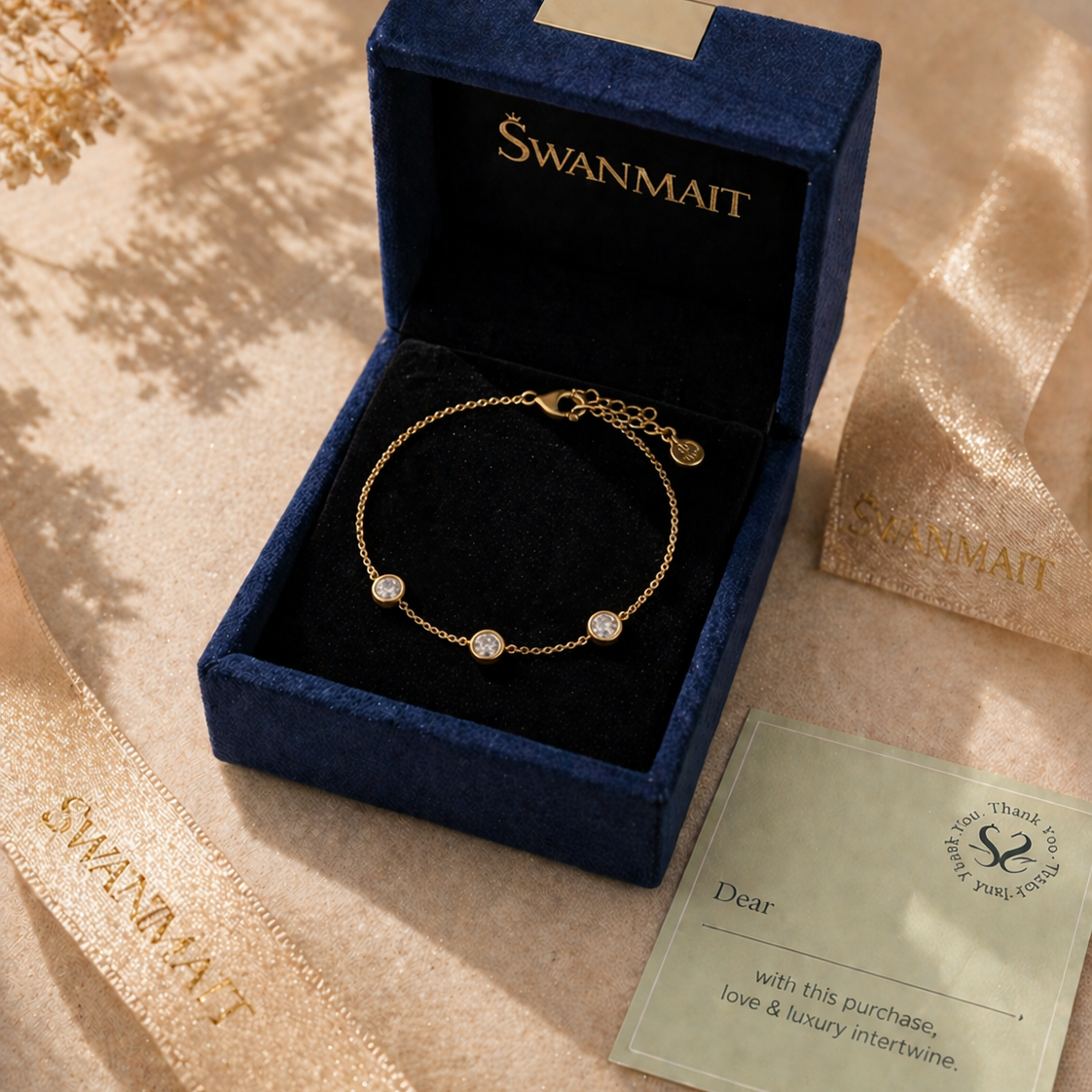 Yard Diamond Braceleti 14K Gold